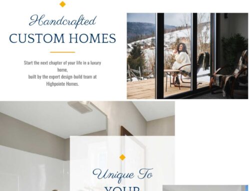 Highpointe Homes Website